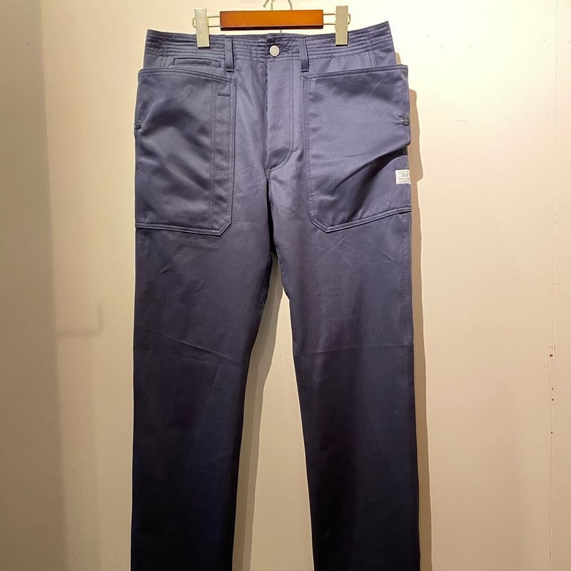 SASSAFRAS -Fall Leaf Sprayer Pants- (NAVY) | cr