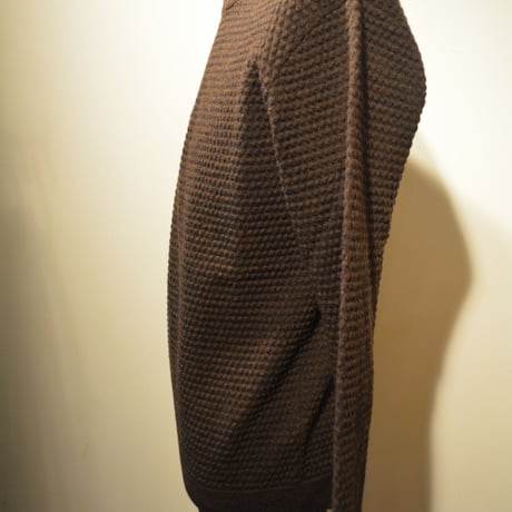 GRP crewneck “spotknit” MARRON(ブラウン)