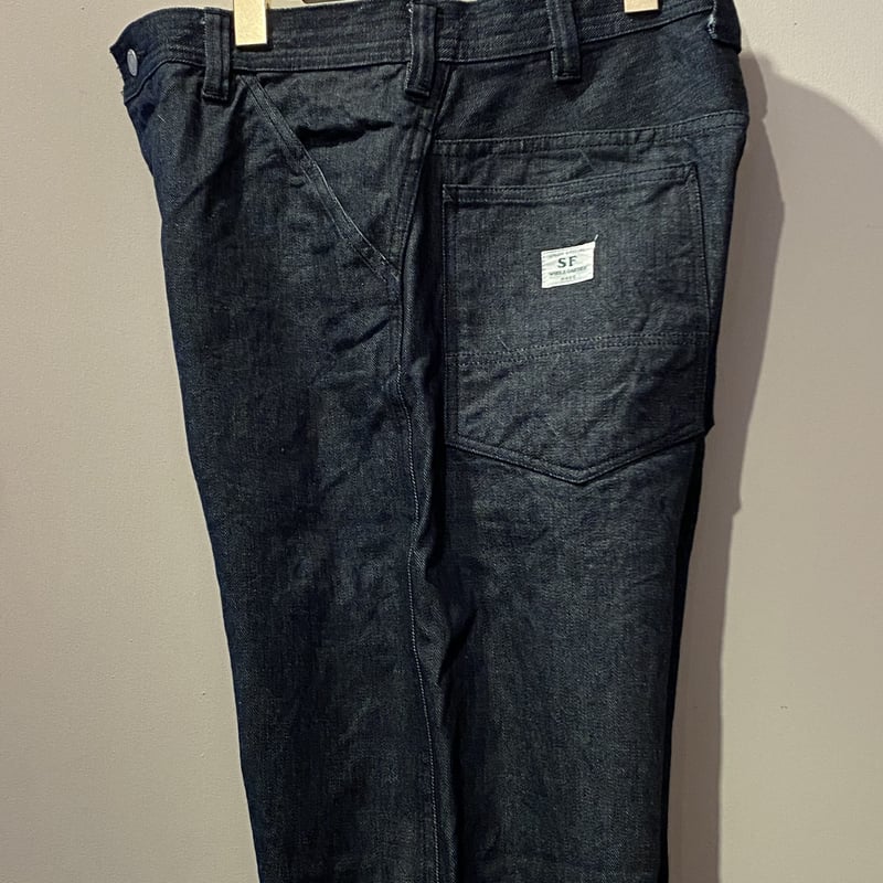 SASSAFRAS -Sprayer 5+ Pants- (13.5oz Denim) | c