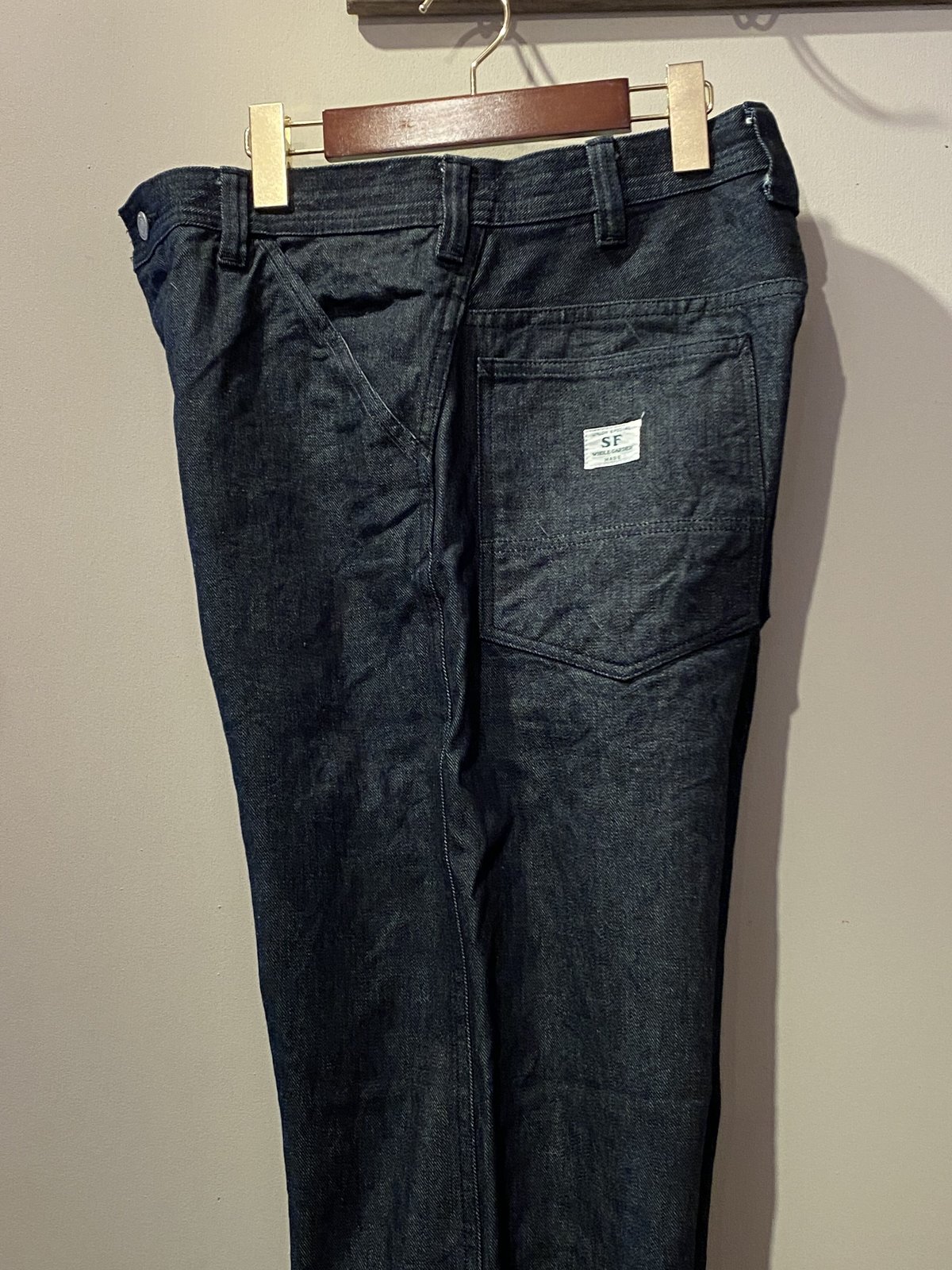 SASSAFRAS -Sprayer 5+ Pants- (13.5oz Denim) | c