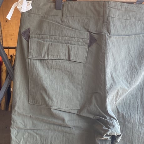 kenneth field -field over pants- cotton/nylon olive