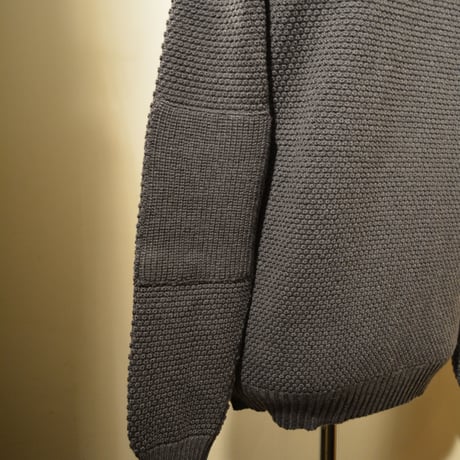 GRP WAFFLEKNIT‐mediumweight‐ grigio(ライトグレー)