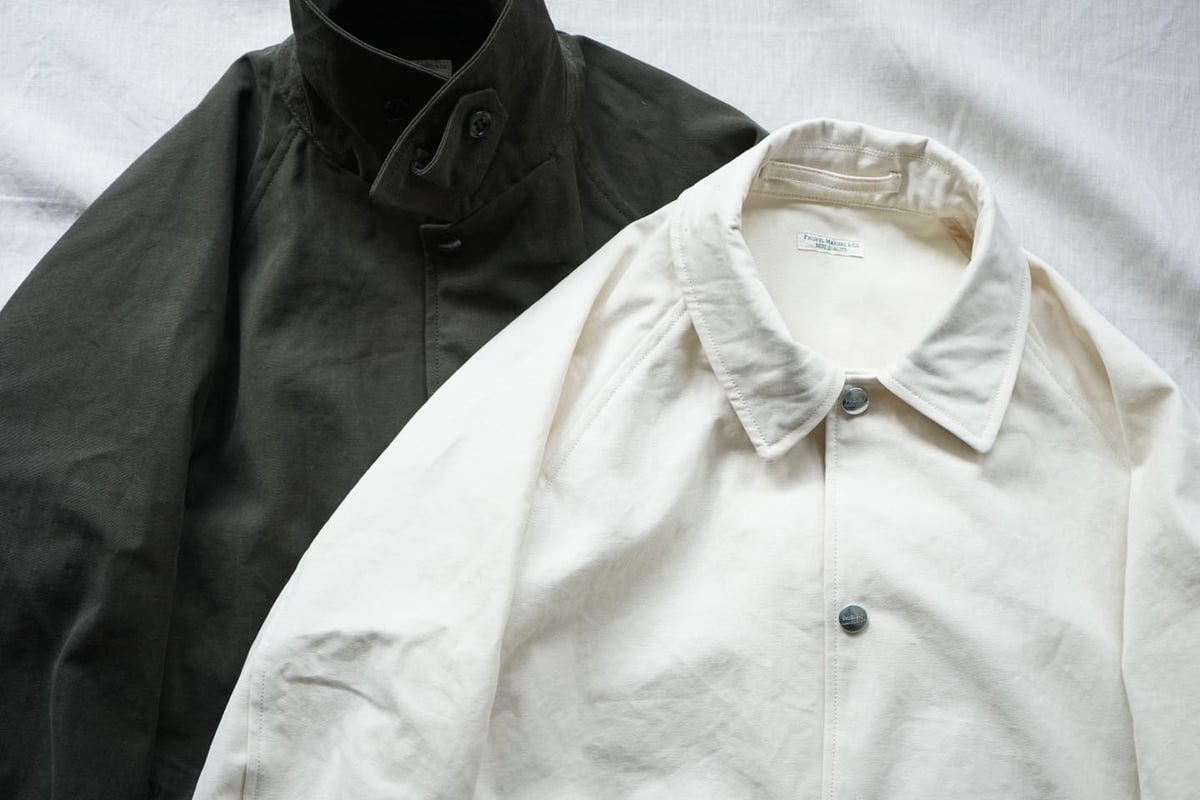 PHIGVEL‐MAKERS Co．CANVAS CLOTH FIELD COAT（FOREST）