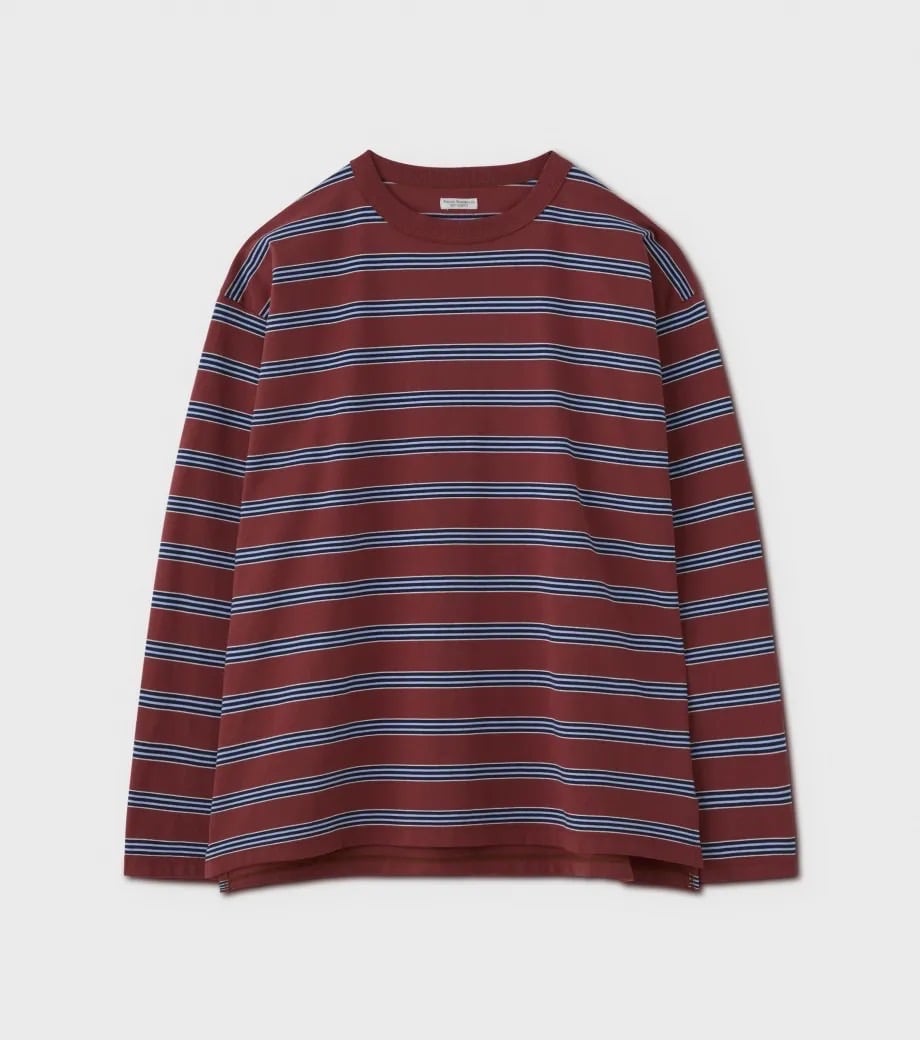 PHIGVEL‐MAKERS Co． Border Long Sleeve Top (n.re