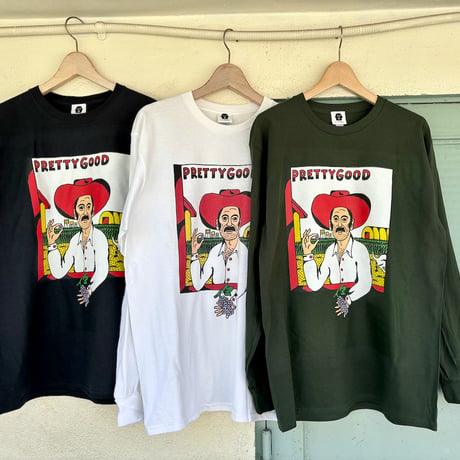 PRETTY GOOD　 Long sleeve T Shirts