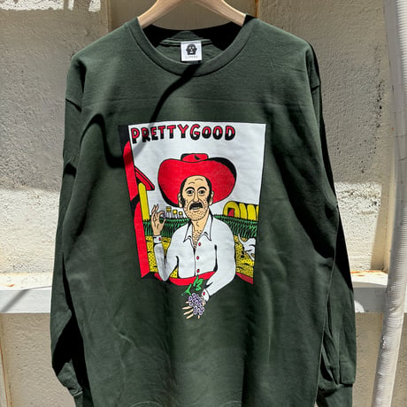 PRETTY GOOD　 Long sleeve T Shirts