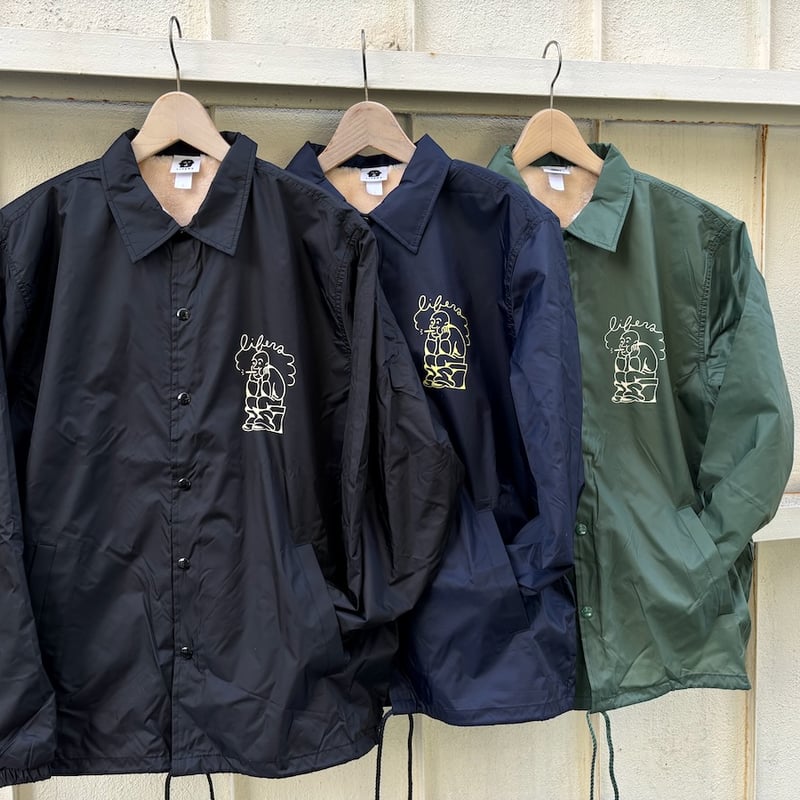 Toilet time Coach Jacket / 裏ボア付き | LIFERS