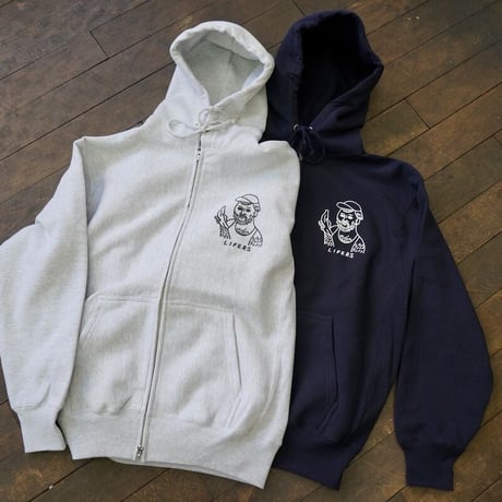 ERICK   Full Zip hoodie. /  ジップスウエットパーカー