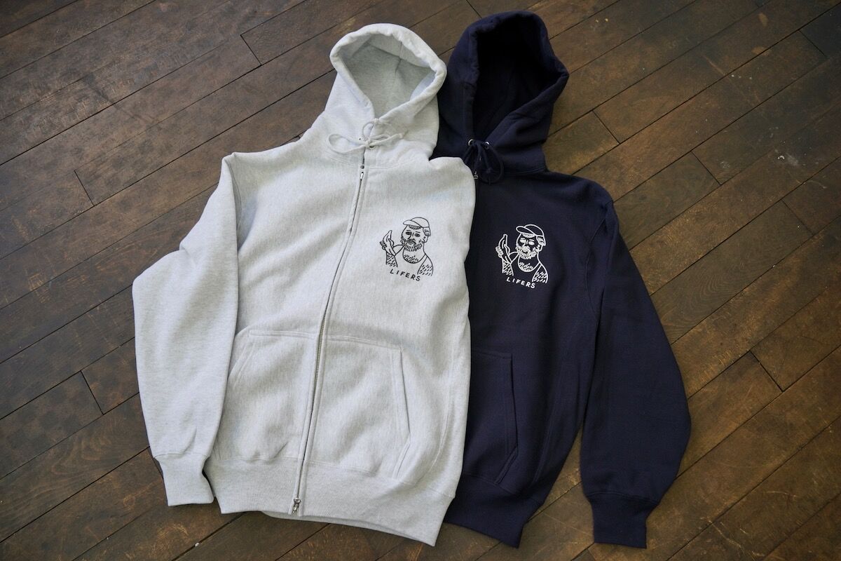 ERICK Full Zip hoodie. / ジップスウエットパーカー | LIFERS