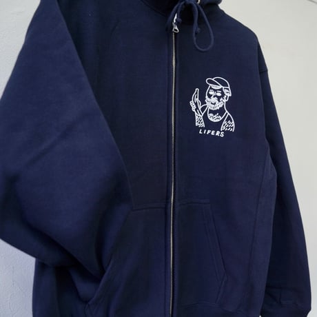 ERICK   Full Zip hoodie. /  ジップスウエットパーカー