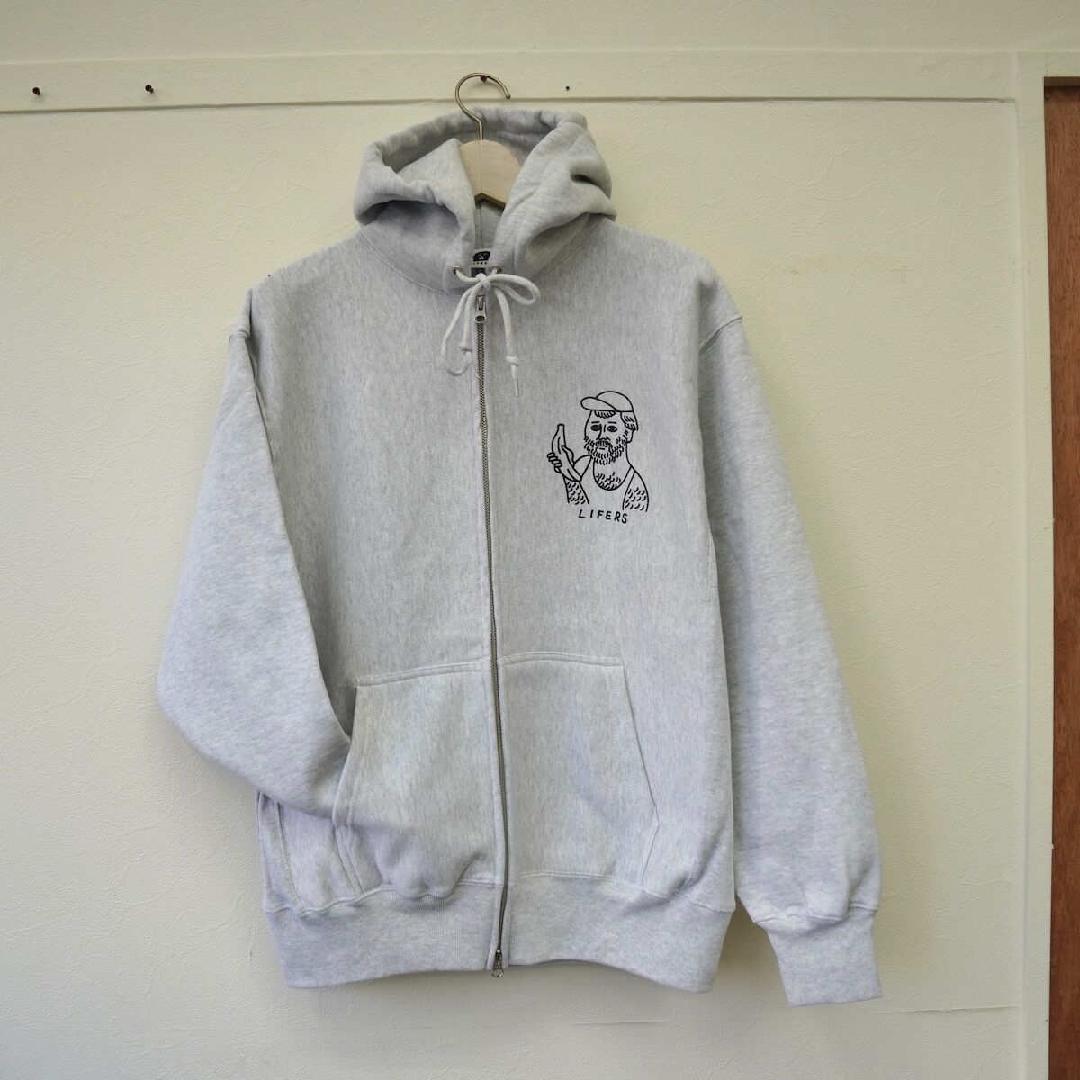 ERICK Full Zip hoodie. / ジップスウエットパーカー | LIFERS