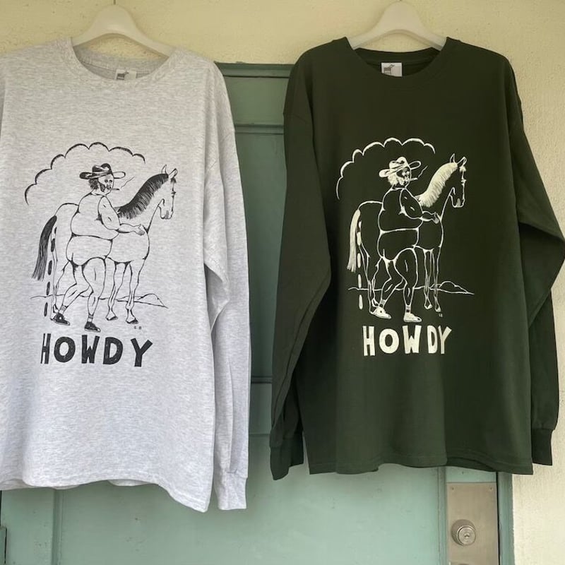 HOWDY. Long Sleeve T Shirts | LIFERS