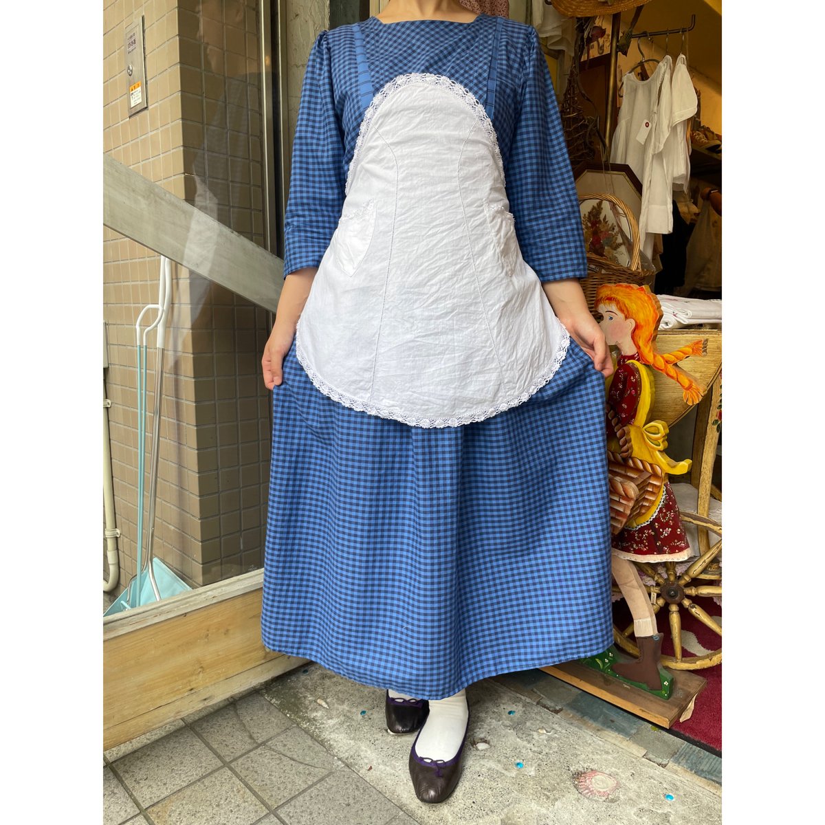 まほうのエプロン　SB69 シアン　Apron P00-14　IR まほうのエプロン SB69 シアン Apron P00-14 IR