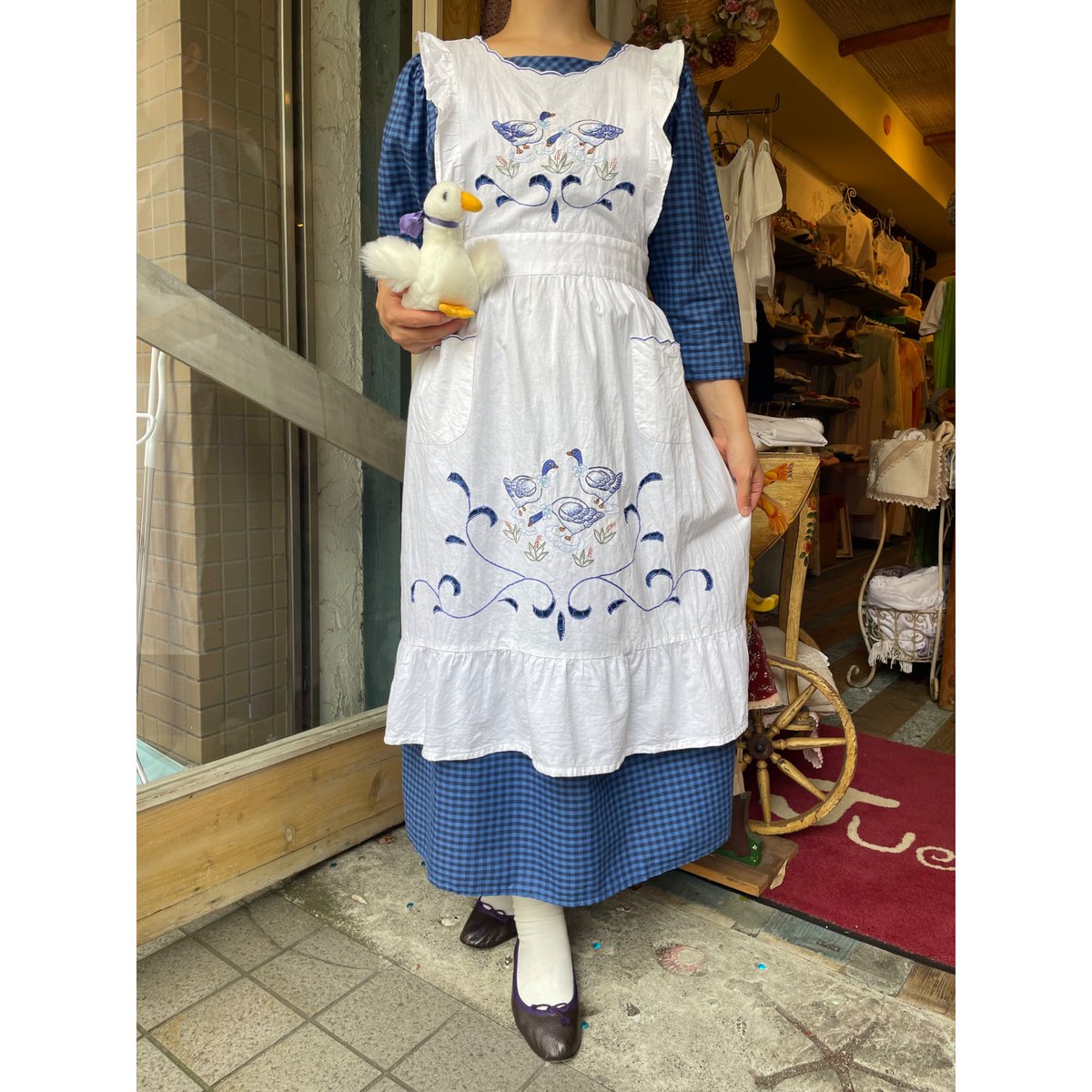 まほうのエプロン　SB69 シアン　Apron P00-14　IR まほうのエプロン SB69 シアン Apron P00-14 IR - メルカリ
