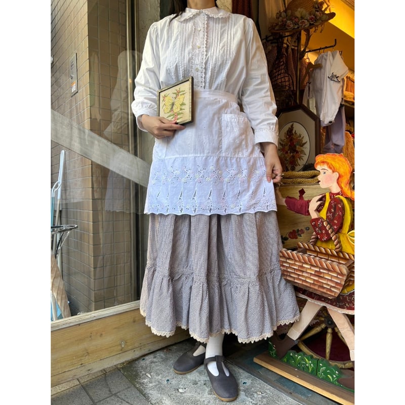 お値下げ。アンティーク エプロン apron 496[ge820] | JuRian