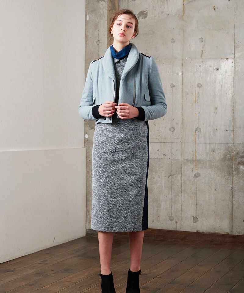 ko-haction リバーシブル ブルゾン グレー ネイビー 38( M )