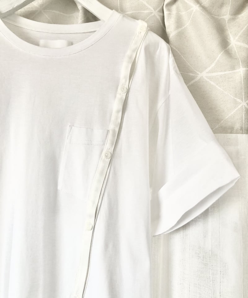 極美品【EZUMi（エズミ）】バックプリーツ ノースリーブ カットソー EZUMi エズミ アシンメトリー 半袖Tシャツ カットソー | REAL ME.