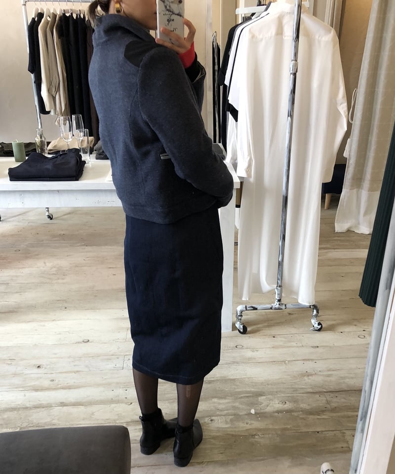 ko-haction リバーシブル ブルゾン グレー ネイビー 38( M )