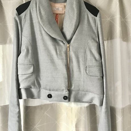 ko-haction リバーシブル ブルゾン グレー ネイビー 38( M )