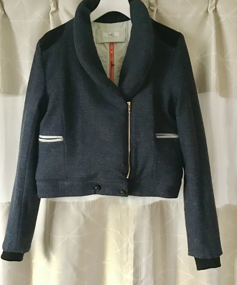 ko-haction リバーシブル ブルゾン グレー ネイビー 38( M )