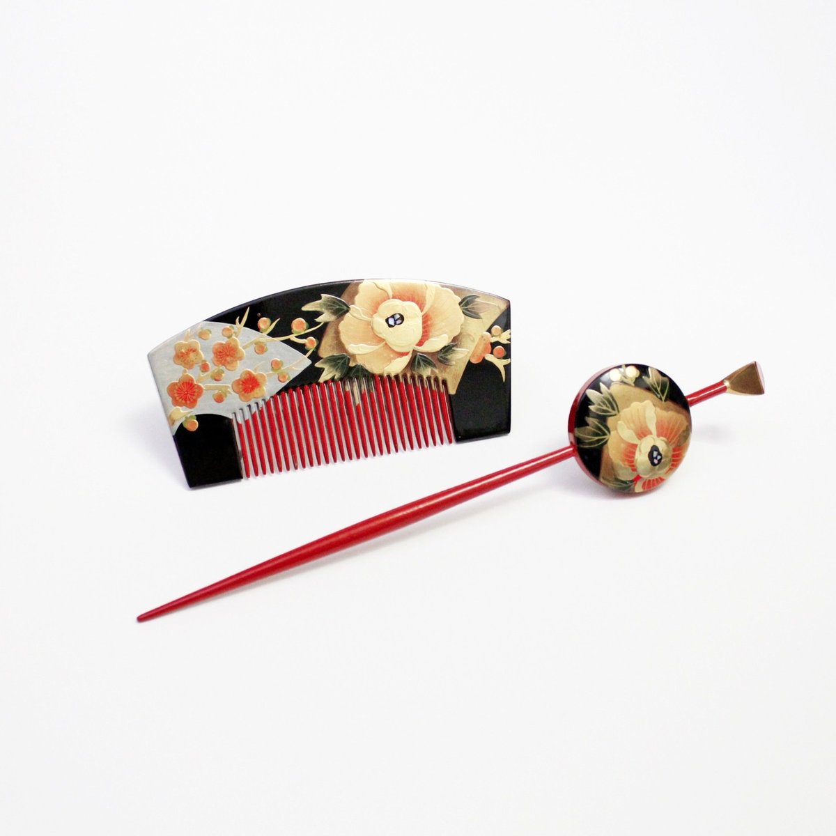 前櫛・平打かんざしセット | 日本髪が自分で簡単に結えちゃう魔法の