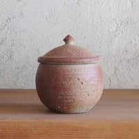 お塩が固まらない塩壷 S・丸形 〈スプーン S付〉