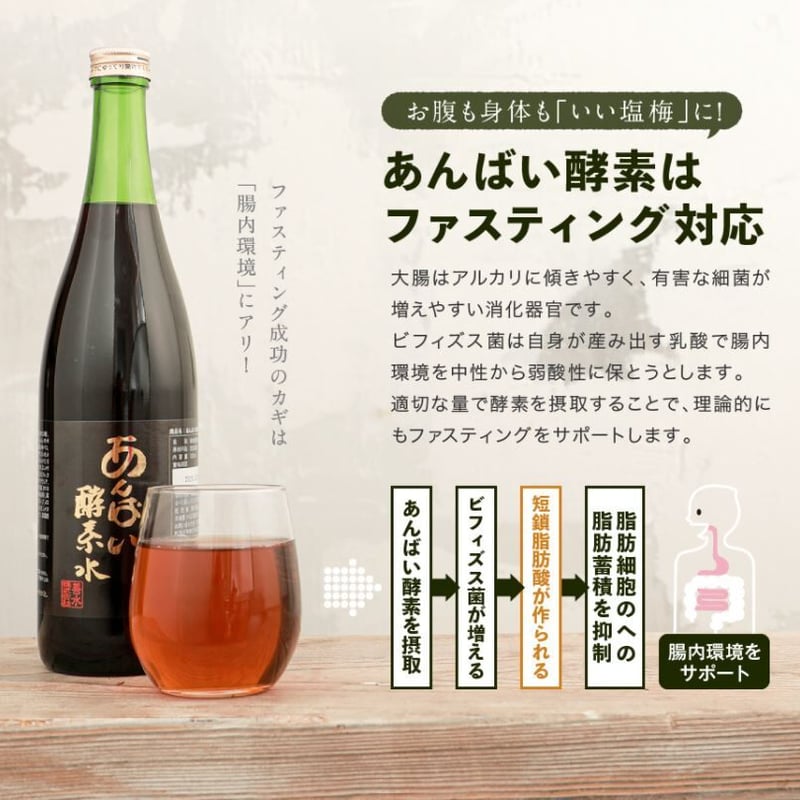 あんばい酵素水 720ml | ZEN・SUI