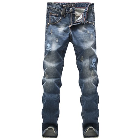 PLEIN プレイン メンズ ダメージスキニーデニム スキニージーンズ 1