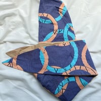 African batik　被るturban   ①