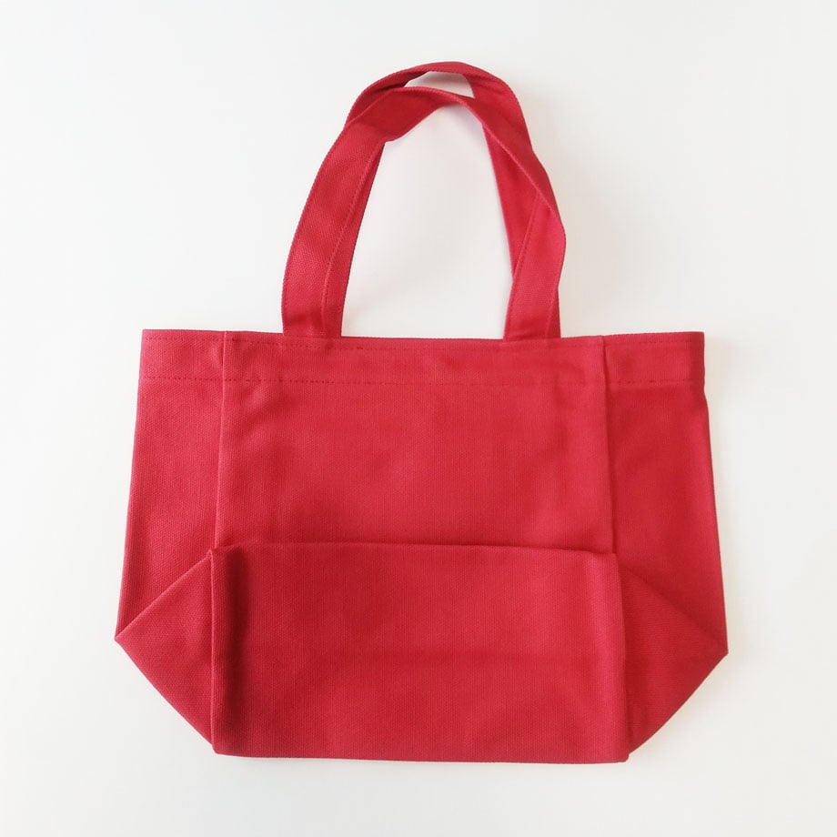 ANNAVIRGILI 本皮 トートバッグ 赤色（林百貨】クラシック赤色トート 