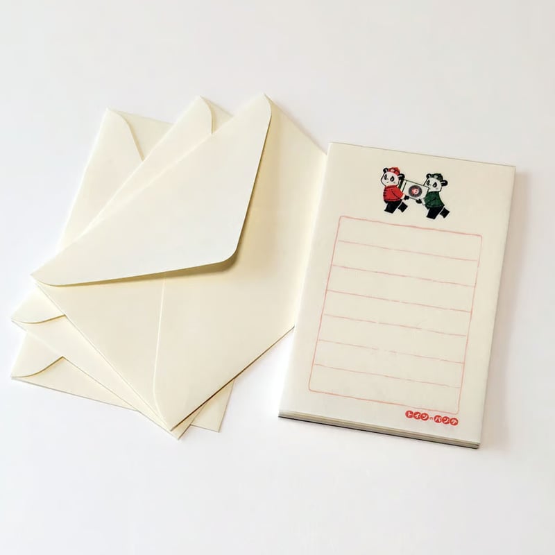 そえぶみ箋 トイツのパンダ | 中国・台湾・香港・アジアのかわいいもの