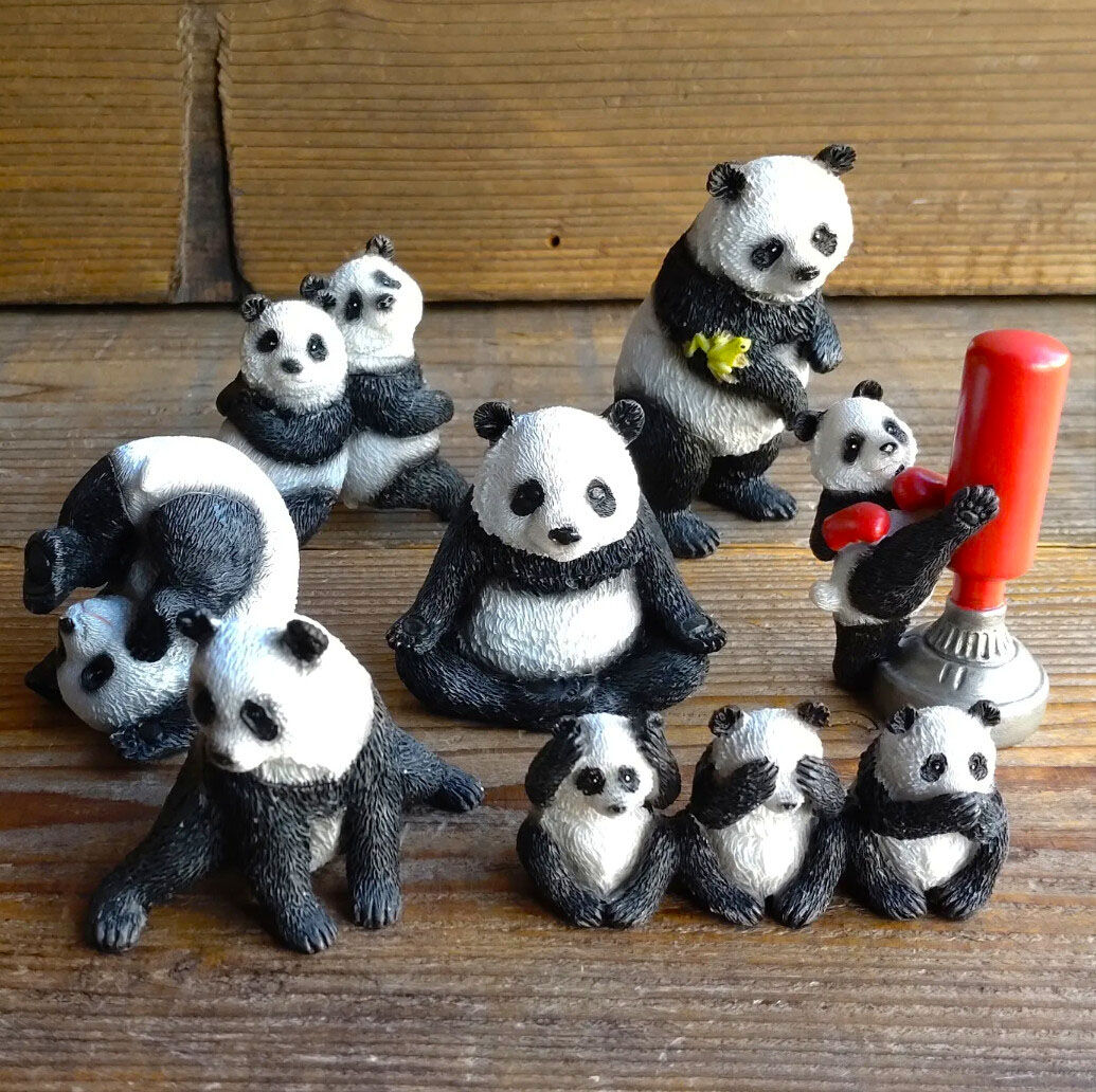 インテリア小物／開脚ストレッチパンダ | 中国・台湾・香港・アジアの