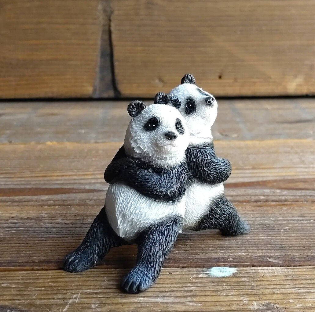 ☆ 花パンダ様 ☆ アクセサリー什器 インテリア小物／よりかかりパンダ | 中国・台湾・香港・アジアの