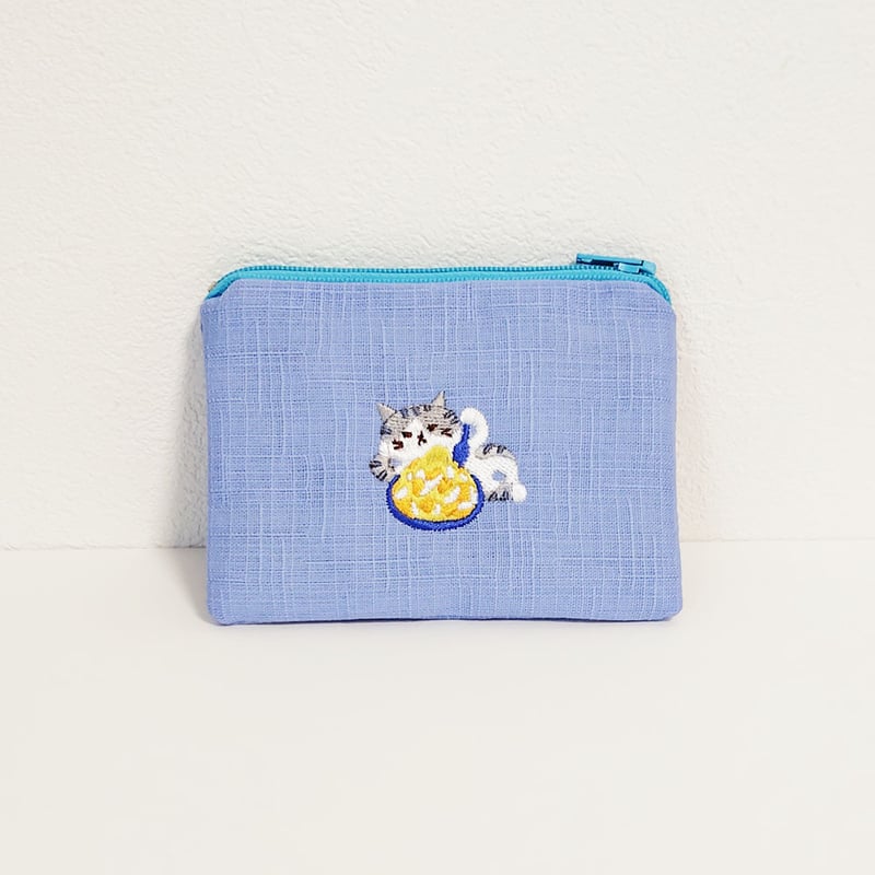 NAJI】台湾モチーフ刺繍のミニポーチ | 中国・台湾・香港・アジアの