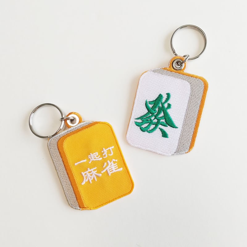 台湾 麻雀牌 台湾特色満載な麻雀柄生地 | 台湾雑貨商店