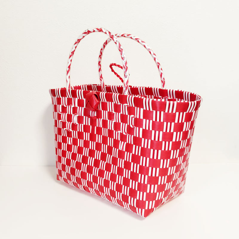 台湾 カゴバッグ　1点もの！！ 台湾カゴBag(大)グリーン | ShangParis