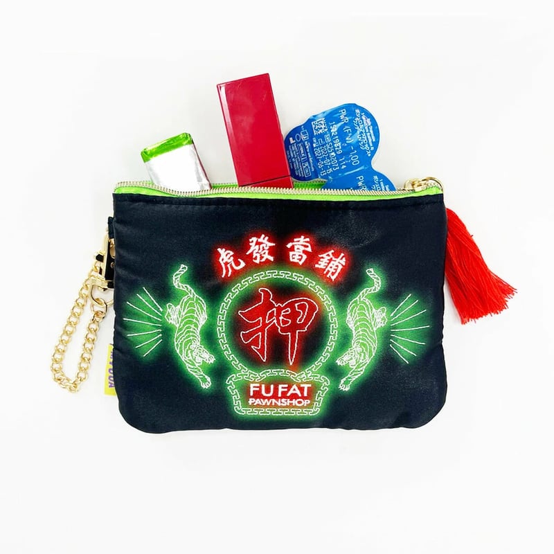 MYUUA】香港ティッシュポーチ 虎ネオン | 中国・台湾・香港・アジアの