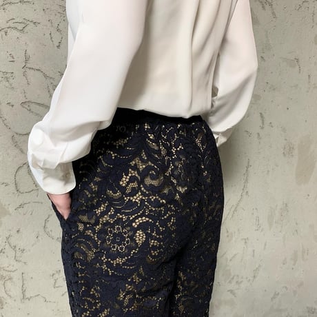 レースパンツ [navy × black]
