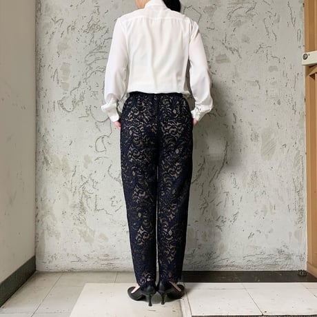 レースパンツ [navy × black]