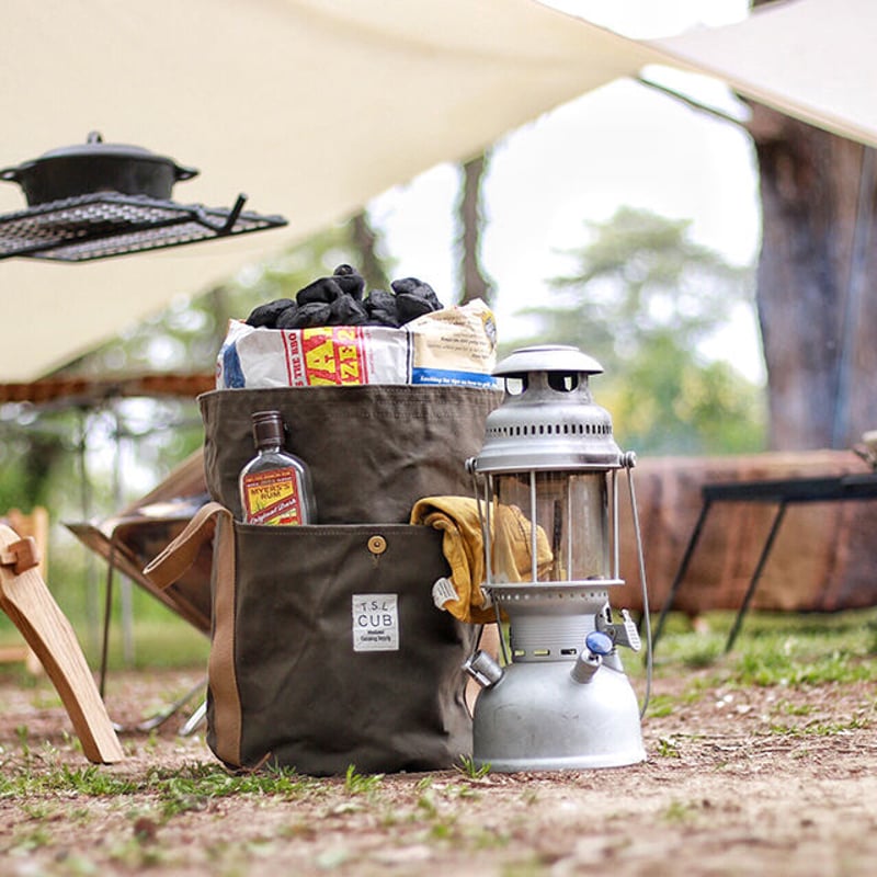 【入手困難】 T.S.L CUB チャコールコンテナ TSL Cub T.S.L CUB / charcoal container | NICO&MOUNTAIN