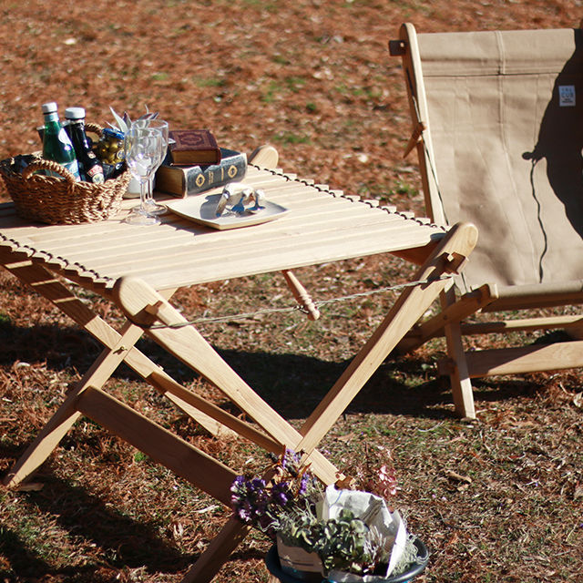 予約商品4月中旬お届け】T.S.L CUB / folding table | NICO