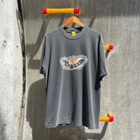 Rays of rings T-shirt Black