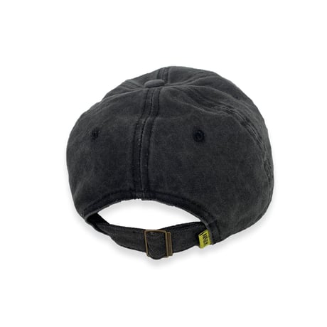 Pigment Dyed Logo Cap(Black)