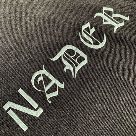Vintage Logo  T-SHIRT OverdyeBlack