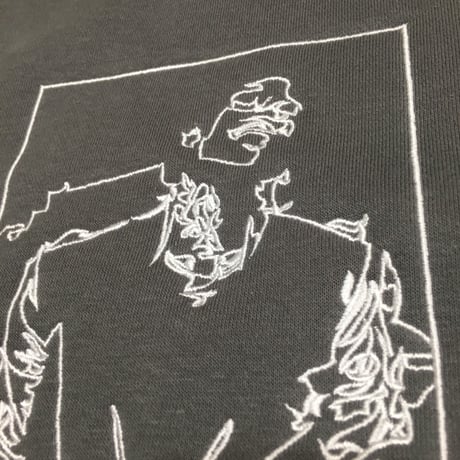 「Afilahkziw」Crew Neck Sweat (Cement gray)