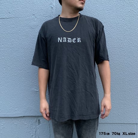 Vintage Logo  T-SHIRT OverdyeBlack