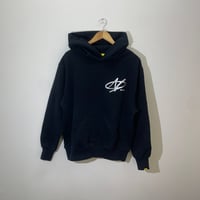 Heavyweight Hoodie GARMENT DYED Black
