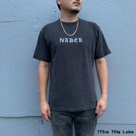 Vintage Logo  T-SHIRT OverdyeBlack