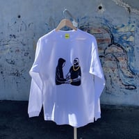 Hustlin'  L/S  T-shirt  WHITE
