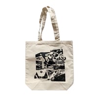 Brain  tote bag (natural)